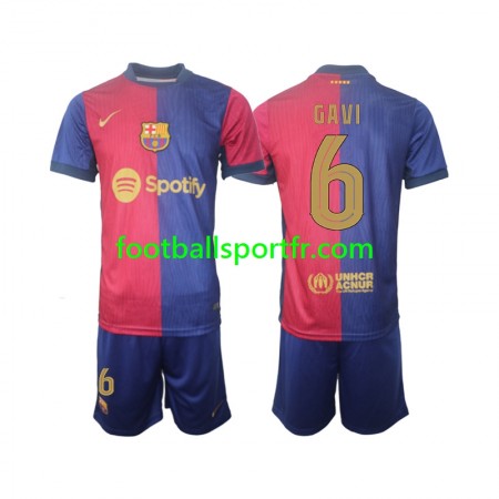Tenue FC Barcelone UCL Font Gavi 6 Enfant Domicile 2024-2025 Maillot de Foot Tenue FC Barcelone UCL Font Gavi 6 Enfant Domicile 2024-2025 Maillot de Foot
